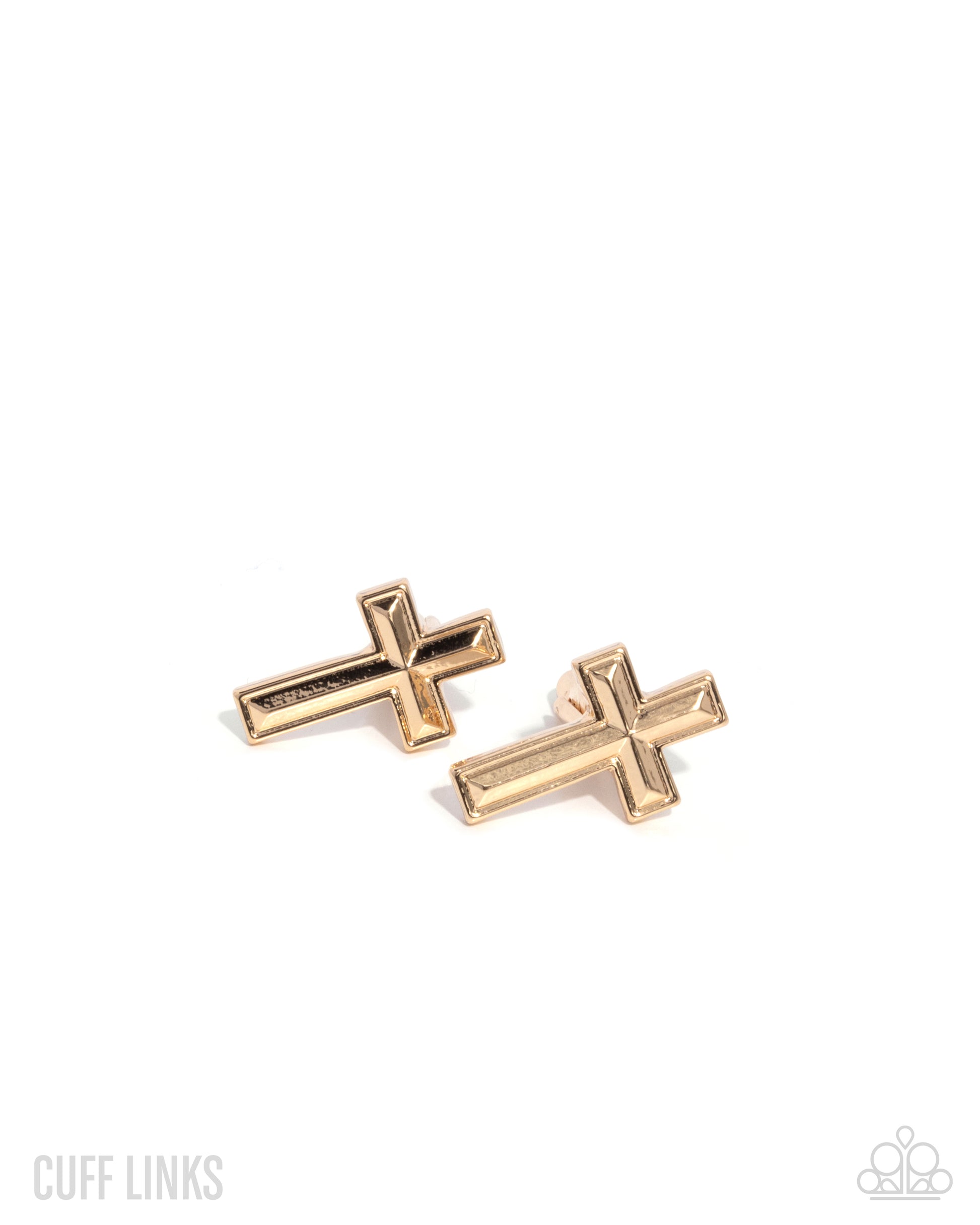 Crowning Cuff Links - Gold