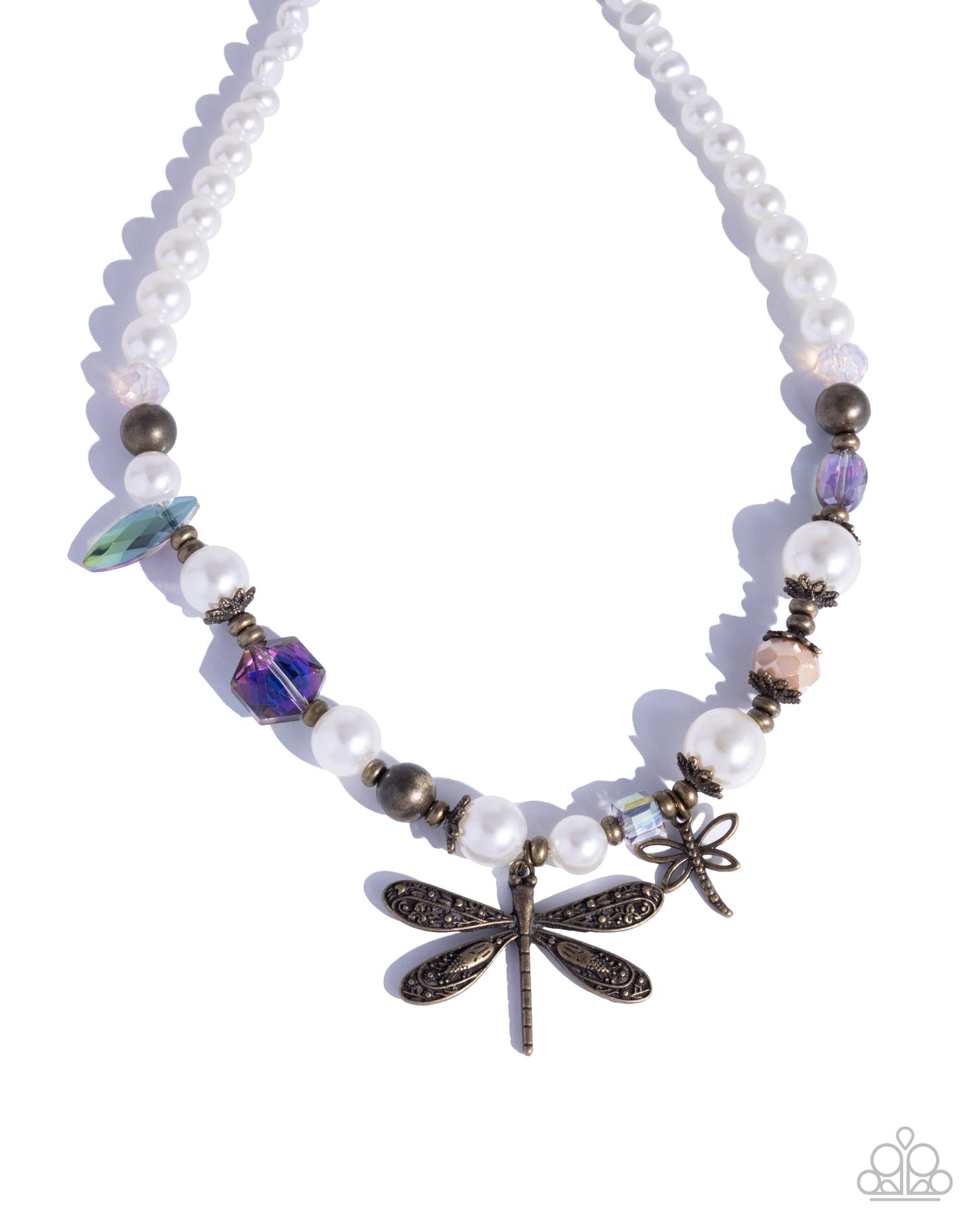 Dragonfly Delight & Devoted Dragonfly - Brass 2 Piece Set