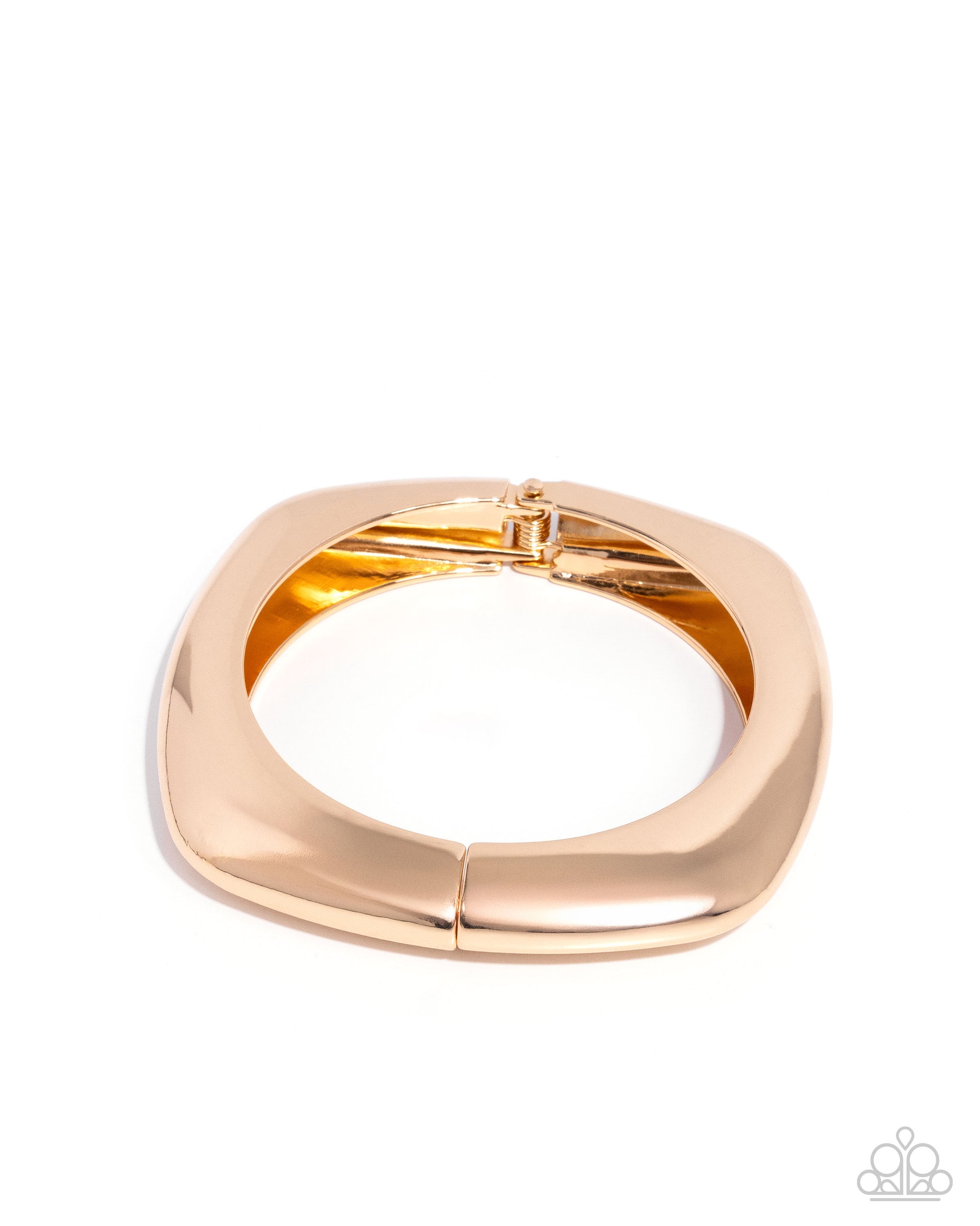 Rounded Reflection - Gold