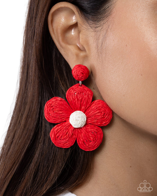 Double Daisies - Red