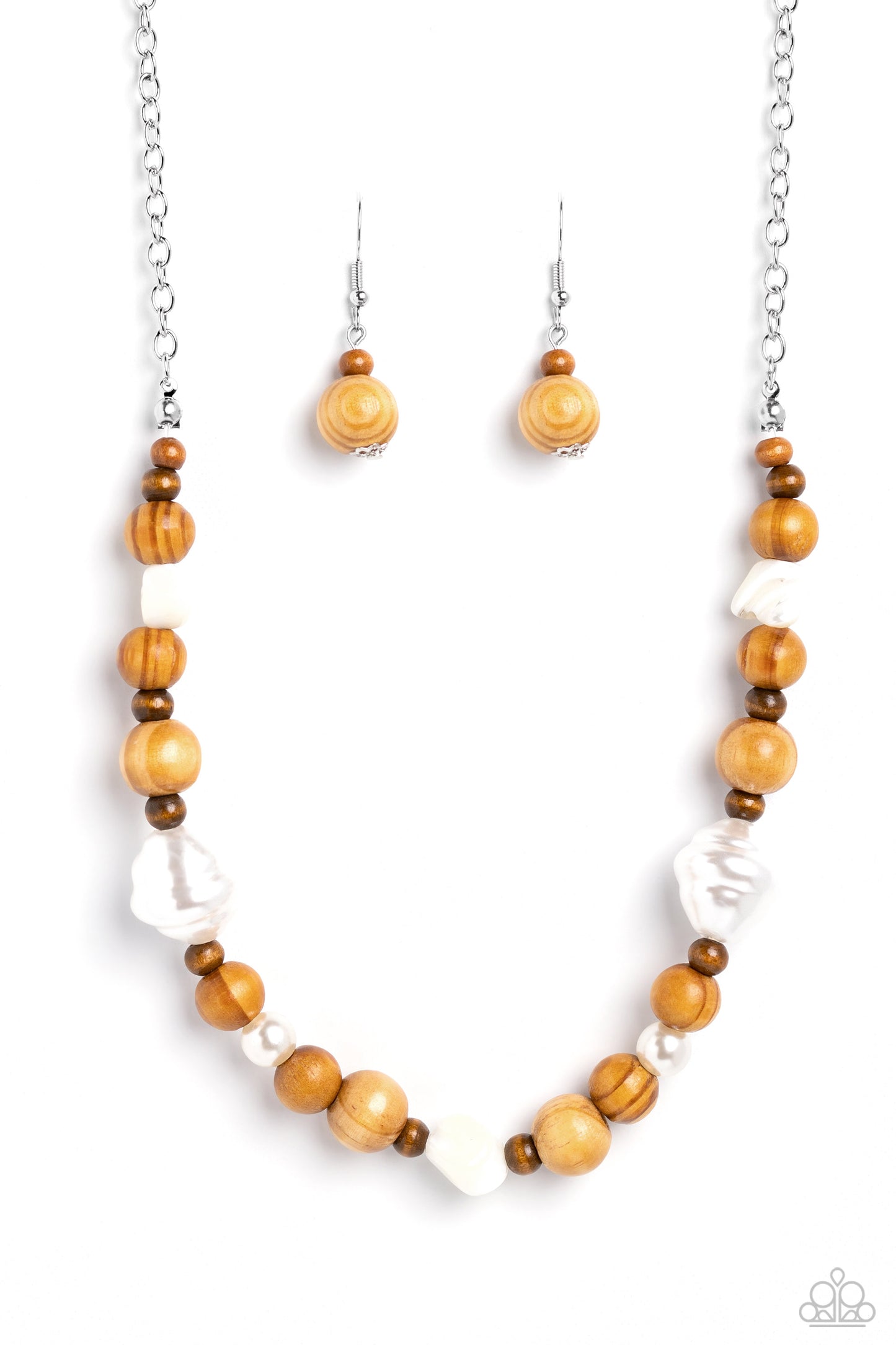 All In WOOD Time & Take A WOOD Look - Brown - 2 Piece Set