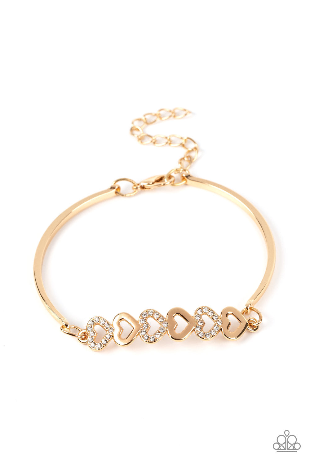 Sparkly Suitor & Attentive Admirer 2 Piece Set - Gold