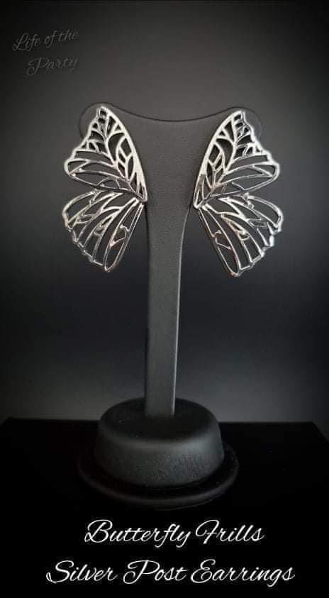 Butterfly Frills - Silver