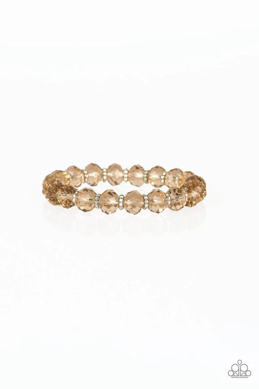 Crystal Candelabras - Brown