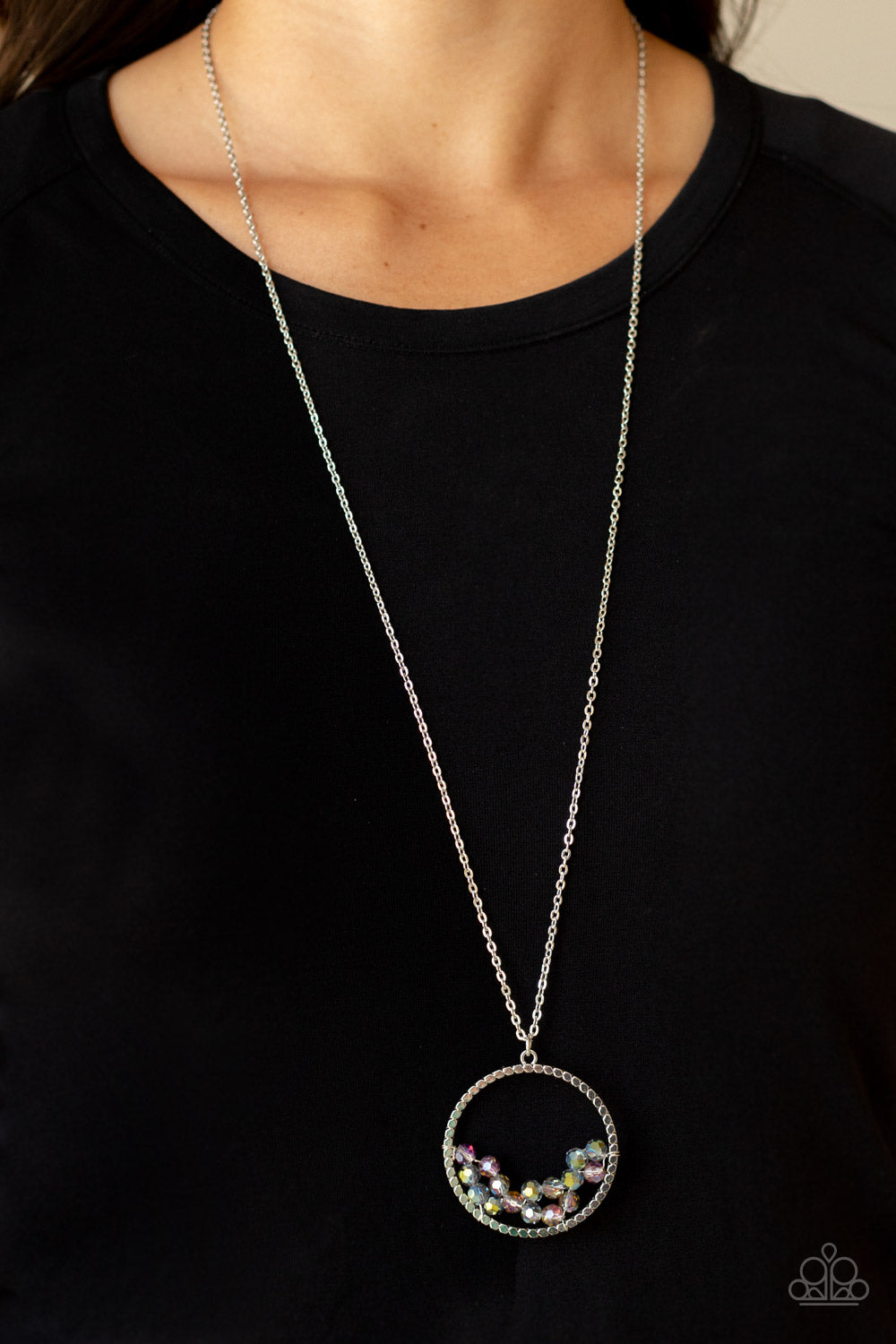 multi, paparazzi, long necklace