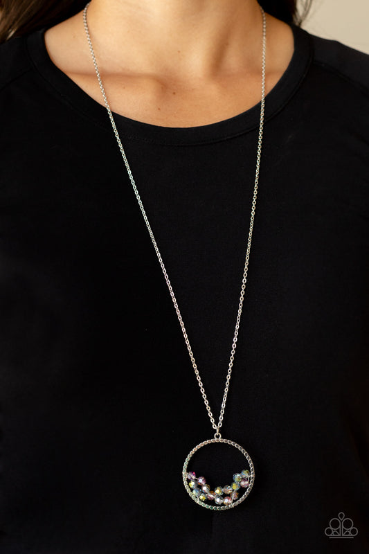 multi, paparazzi, long necklace