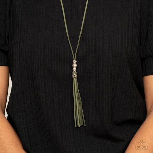 Hold My Tassel - Green - J'Renee Bejeweled