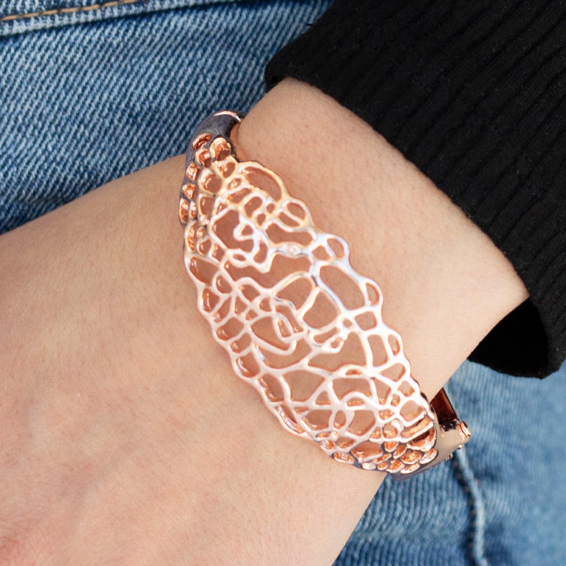 Airy Asymmetry - Rose Gold - J'Renee Bejeweled