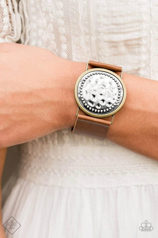 Hold On to Your Buckle - Brown - J'Renee Bejeweled