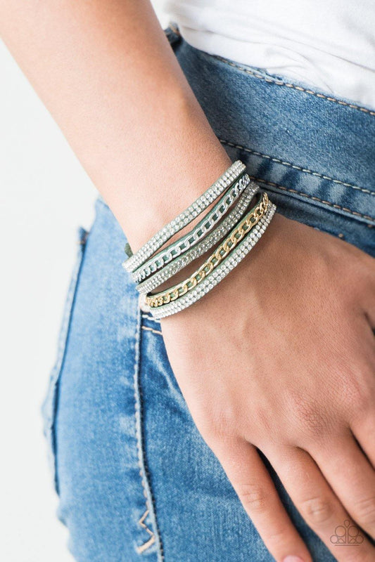 Fashion Fiend - Green - J'Renee Bejeweled