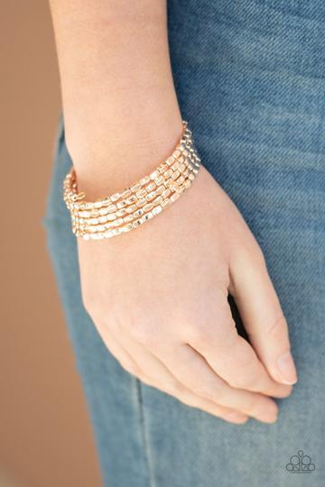 Stunningly Stacked - Rose gold