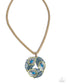 Peacock Patchwork - Brass