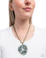 Peacock Patchwork - Brass