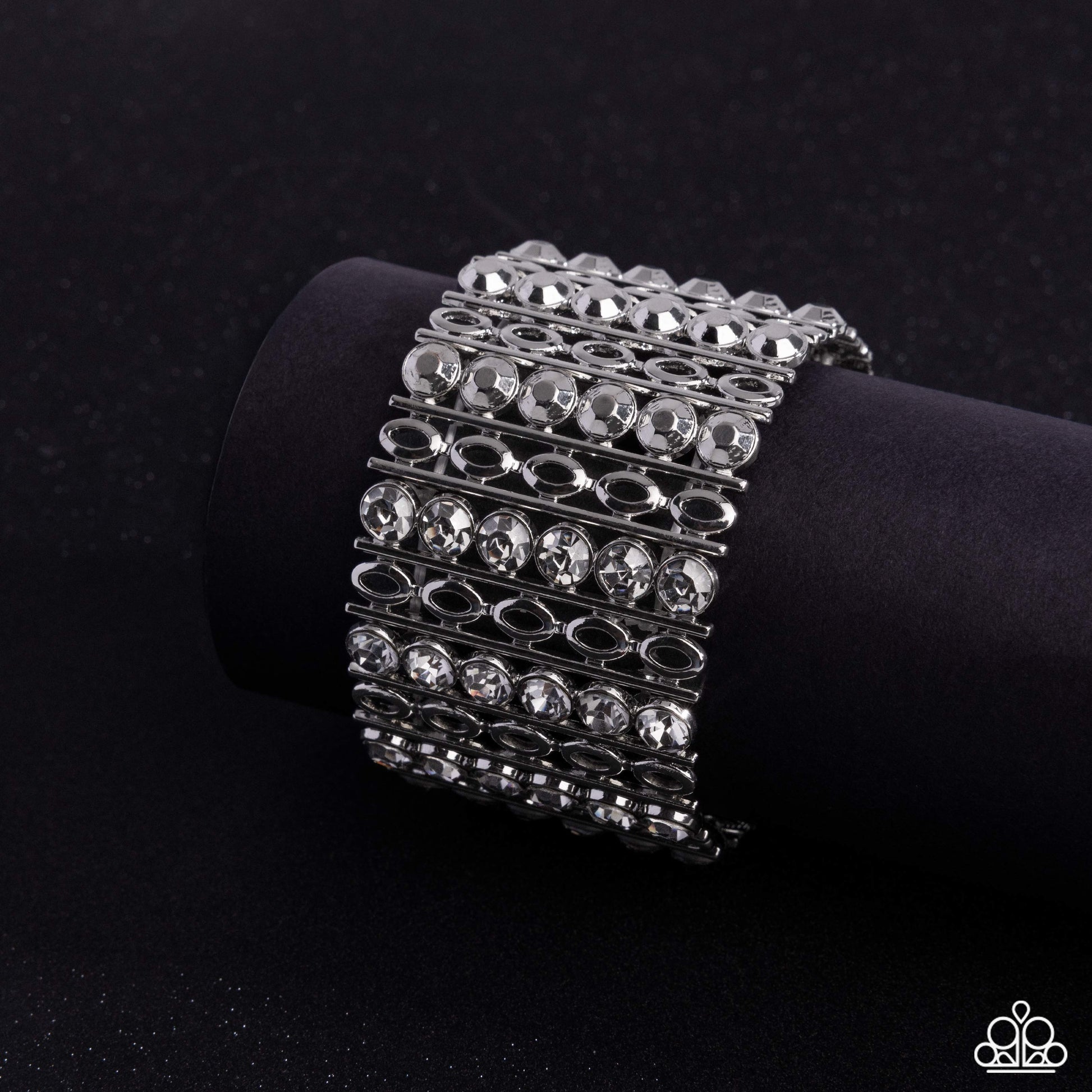 Reflective Rows - Silver