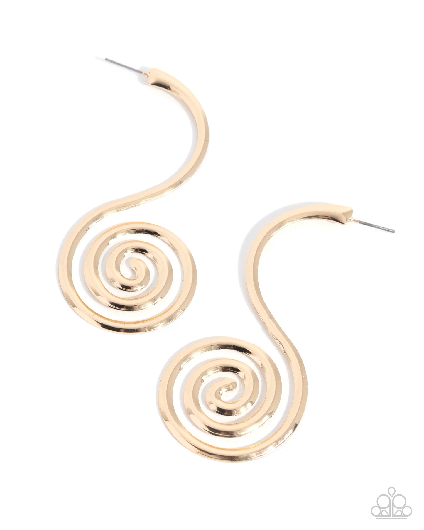 Spiral Showcase - Gold