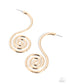 Spiral Showcase - Gold
