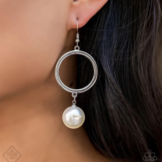 Grand Central Chic Earrings - White - J'Renee Bejeweled